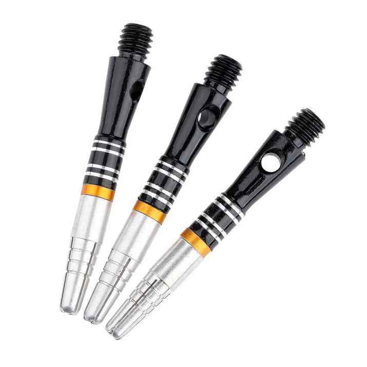 3 Pcs /Lot Aluminum Dart Shafts 40Mm 2BA Thread 360 Degree Rotating Dart Shaft Darts Accessories 3 Colors Red Blue Black