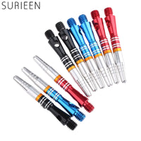 3 Pcs /Lot Aluminum Dart Shafts 40Mm 2BA Thread 360 Degree Rotating Dart Shaft Darts Accessories 3 Colors Red Blue Black