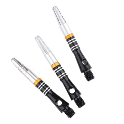 3 Pcs /Lot Aluminum Dart Shafts 40Mm 2BA Thread 360 Degree Rotating Dart Shaft Darts Accessories 3 Colors Red Blue Black